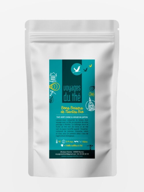 Thé bio en vrac - Bons Baisers de Nantes - Voyages du Thé