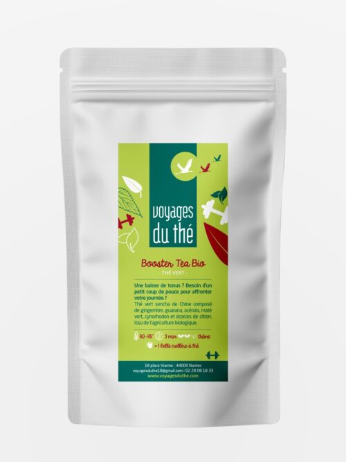Thé vert bio en vrac - Booster Tea - Voyages du Thé