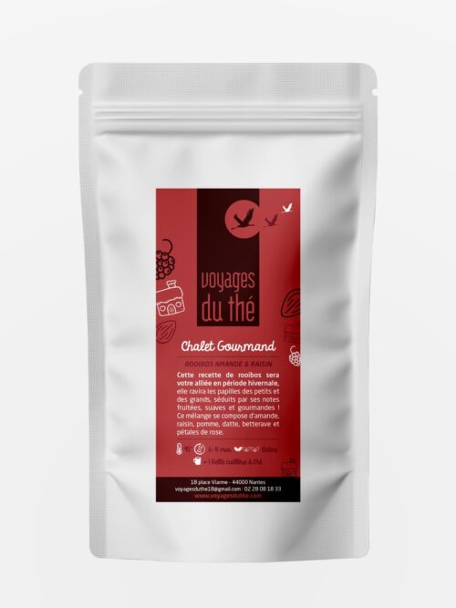 Rooibos bio en vrac - Chalet Gourmand - Voyages du Thé