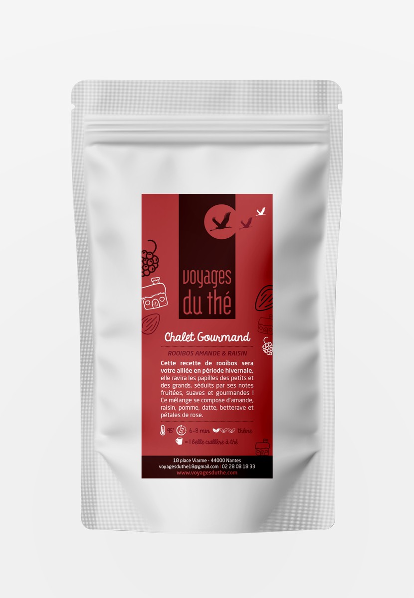 Rooibos bio en vrac - Chalet Gourmand - Voyages du Thé