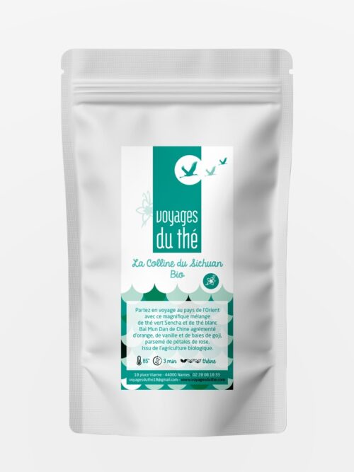 Thé blanc bio - La Colline du Sichuan - Voyages du Thé