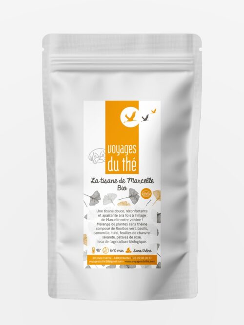 Tisane bio - La tisane de Marcelle - Voyages du Thé