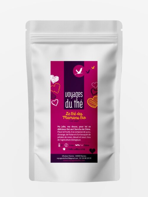 Thé vert en vrac - Le thé des Mamans Bio de Voyages du thé