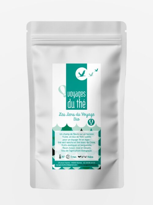 Thé blanc bio - Les Sens du Voyage - Voyages du Thé