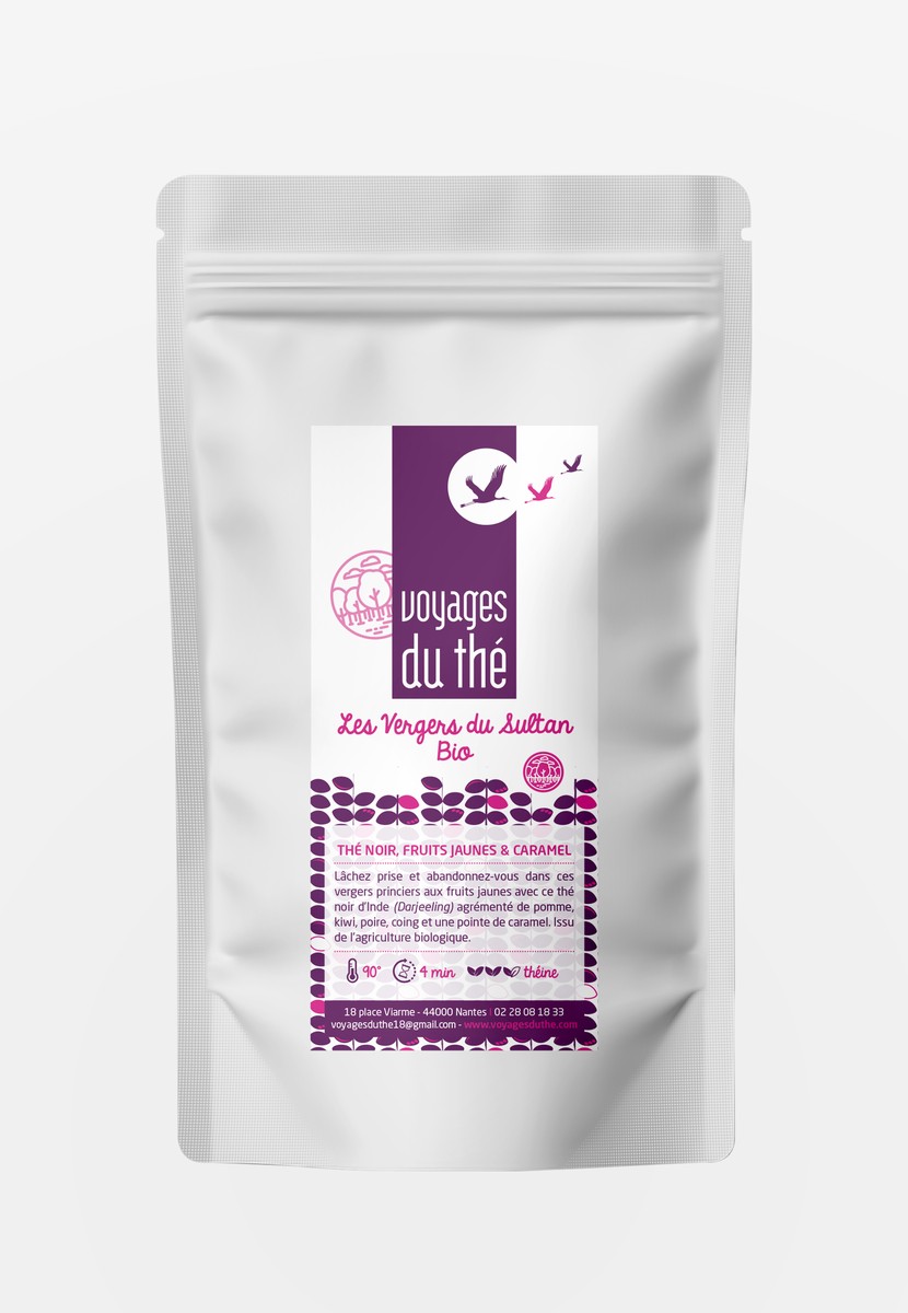 Thé noir bio en vrac - Les Vergers du Sultan - Voyages du Thé