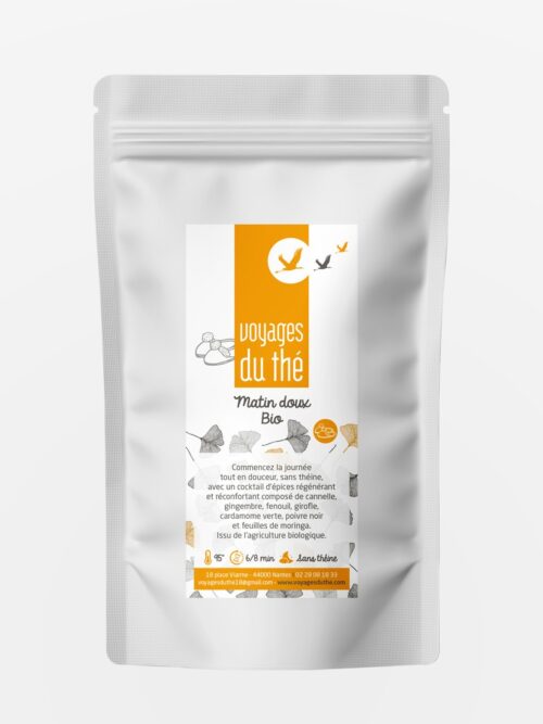 Tisane bio - Matin doux - Voyages du Thé