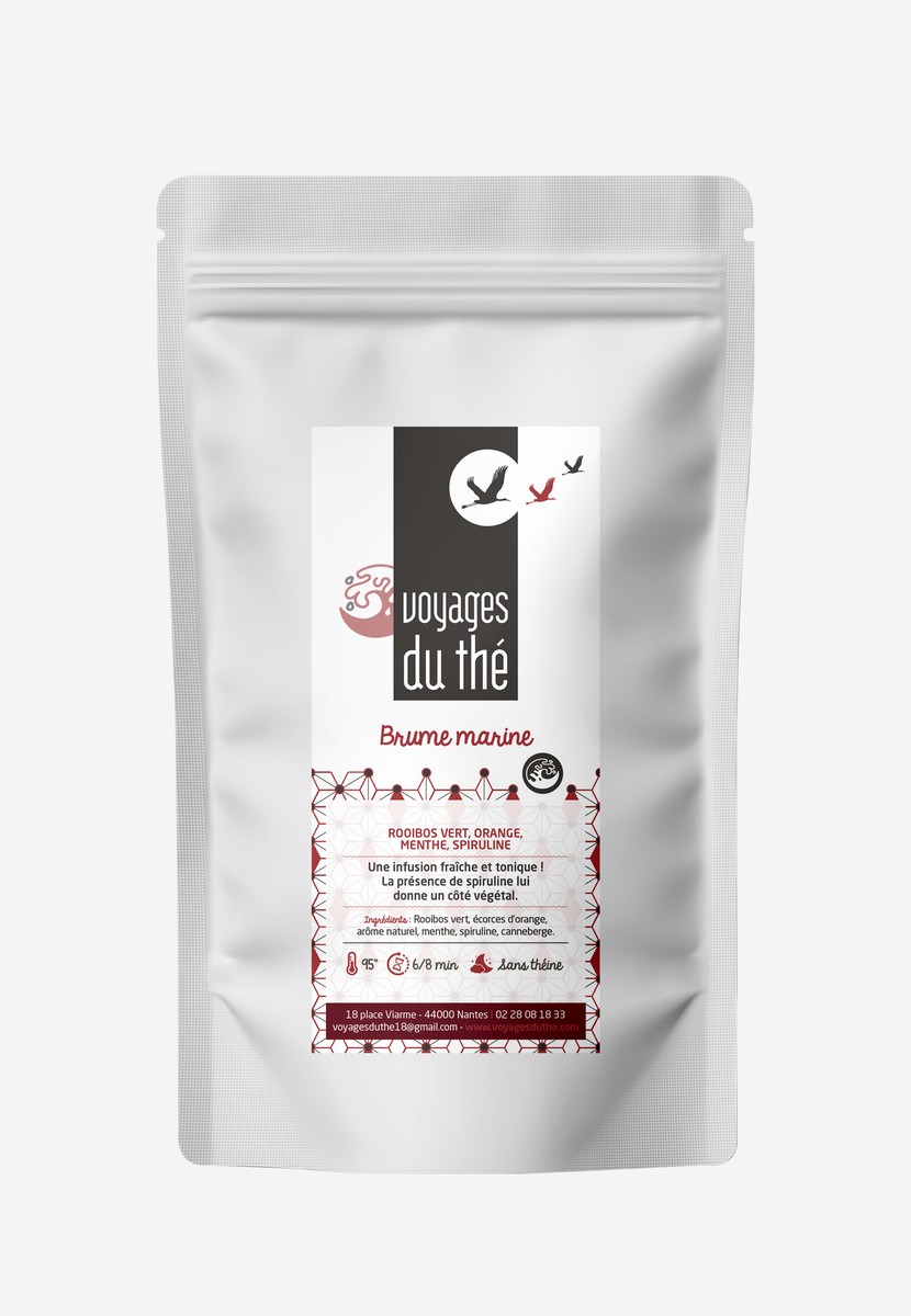 Rooibos bio en vrac - Brume Marine - Voyages du Thé