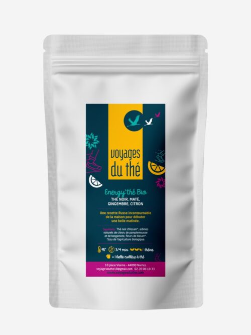 Thé noir bio en vrac - Energy Thé - Voyages du Thé