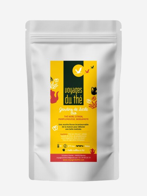 Jardin de sicile - Thé noir - Voyages du thé