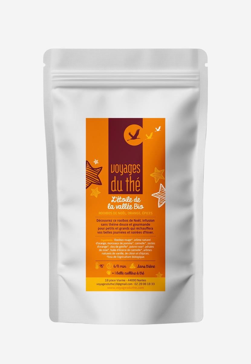 Rooibos bio en vrac - L'Étoile de la Vallée - Voyages du Thé