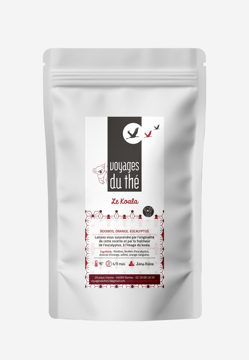 Rooibos bio en vrac - Le Koala - Voyages du Thé