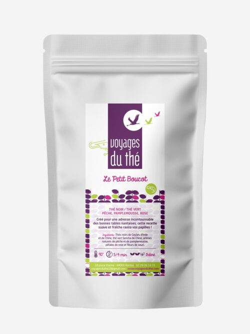 Le petit boucot - Thé noir, Thé vert - Voyages du thé