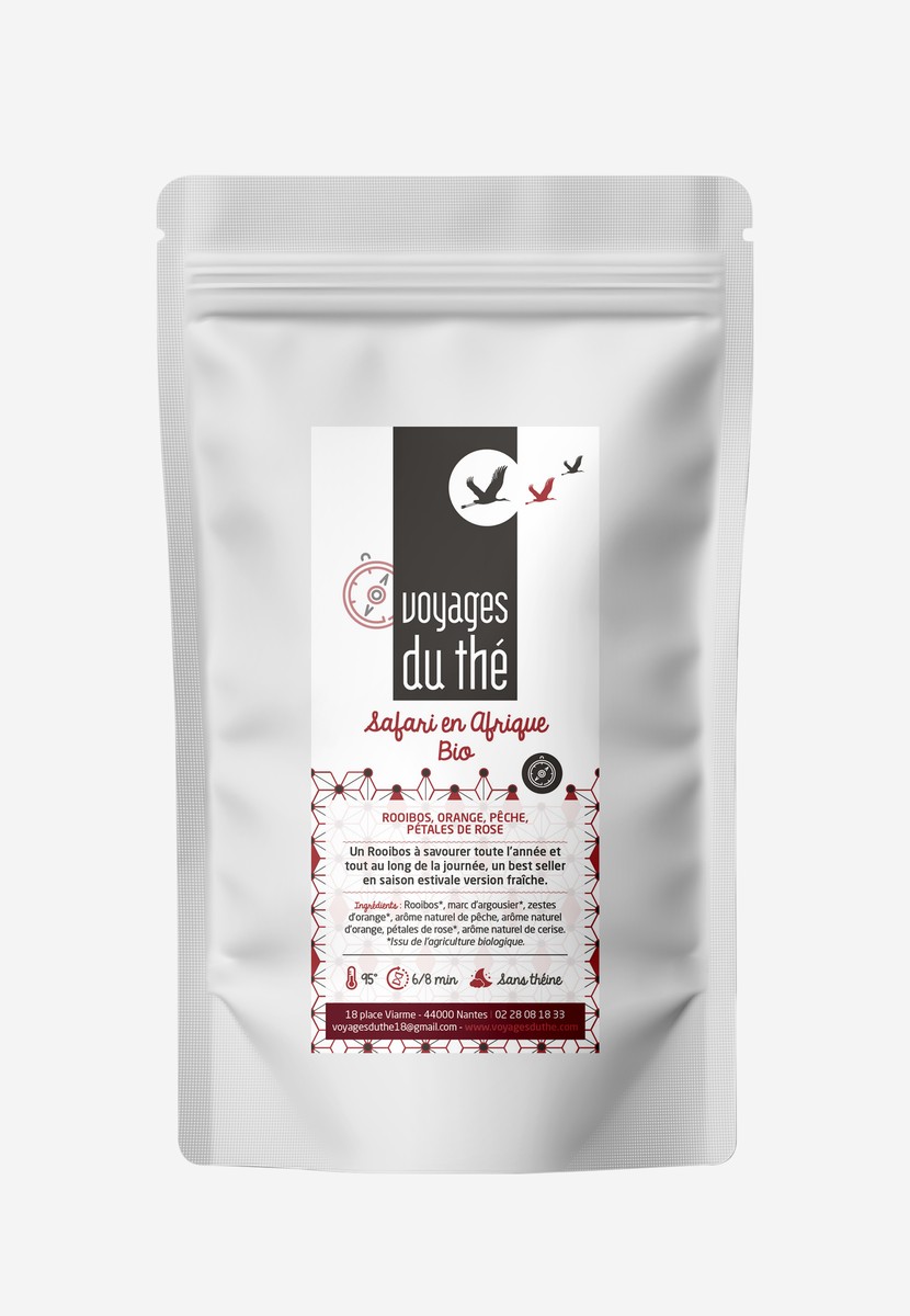 Rooibos bio en vrac - Safari en Afrique - Voyages du Thé