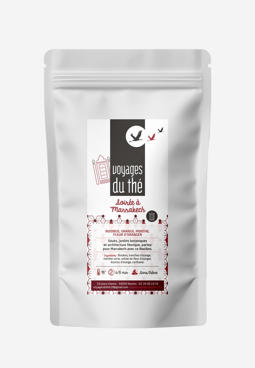 Rooibos bio en vrac - Soirée à Marrakech - Voyages du Thé