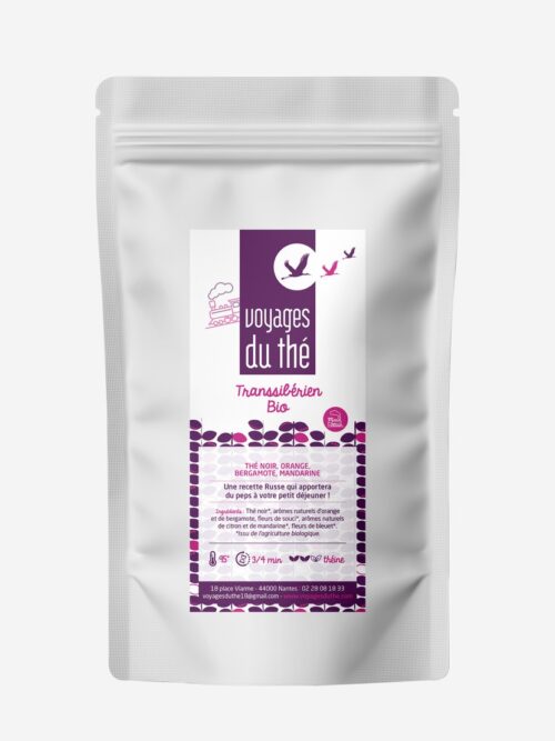 Thé bio en vrac - Transsibérien - Voyages du Thé